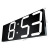 Nordic Hot Wall Stickers LED Wall Clock 3D Clock Decorative Clock Creative Alarm Clock Acrylic Mirror Clock