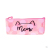 Korea New Girlish Pink Pencil Case Cute Large Capacity Pencil Case Fresh Girl Students' Stationery Bag HT