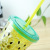 Water Cup Flat Cover Sunflower Seed English Summer Ice Cup Environmental Protection Double-Layer Cold Insulation Ice Cup Factory Direct Sales