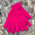 Solid Acrylic Chenille Magic  Mitten Gloves