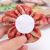 Cross-Border Hot Selling Wedding Party Christmas Craft Ornamental Flower DIY Handmade Lace Linen Flower Spot Customizable