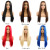 AliExpress Wig Role Play Hot Wig Women's Fashion Face Repair Mid-Length Straight Hair Factory Hot Sale