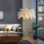 American Light Luxury Designer Internet Celebrity Bedroom Living Room Feather Lamp Branch Feather Table Lamp Floor Lamp