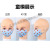 Star Same Style Children's Printed Washed Dustproof and Sun Protection Cold Breathable Adjustable ICE Cotton Cloth Mask for Men and Women