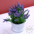 Lavender Simulation Bouquet Living Room Home Photography Decorations European Style Fresh Lavender Simulation Flower Pot