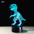 Amazon Hot Home 3D Dinosaur Creative Led Color-Changing Night Light USB Power Supply Bedside Gift Table Lamp