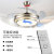 Light Home Restaurant Bedroom Led FanStyle Ceiling Lamp Ceiling Fan Frequency Conversion Decoration Ceiling Fan Lights