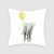 Nordic Style Elephant Series Digital Printed Pillowcase Cushion Support Graphic Customization Factory Direct Sales