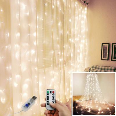 USB Remote Control 33 Copper Wire Light Curtain Light String Ice Strip Light Christmas Holiday String Light