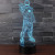 Cross-Border Supply Avengers Marvel Iron Man Series 3D Night Lamp Led Visual Table Lamp KT-C
