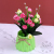 Fake Flower Decoration Small Pot Plant Dresser Decoration Plastic Dried Bouquet Decoration Living Room Interior Flower Arrangement Artificial Flower