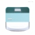S42-6041 Multi-Functional Transparent Waterproof Double-Layer Drawer Tissue Box Bathroom Shelf Free Punch Tissue Box