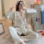 Autumn and Winter New Thickened Air Layer Postpartum Nursing Maternity Pajamas Large Size and Clothing Wholesale