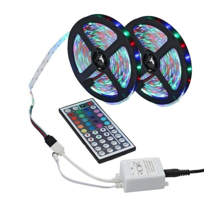 Low Voltage Light Bar 3528 RGB LED Light Strip Remote Control 300 Colors Led Strip 44 Key Infrared Remote Control