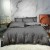 New British Style Simple Solid Color Set Quilt Cover Bed Sheet Pillowcase