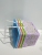 W04-669 Portable Storage Basket Hollow Pattern Storage Basket Bathroom Sundries Storage Basket Desktop Hollow Storage Basket