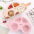 Baby Plate Children's Tableware Set Cartoon Car Breakfast Plate Bowl Child Cute Household Separation Compartment Tray