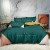 New British Style Simple Solid Color Set Quilt Cover Bed Sheet Pillowcase