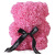 25cm Eternal Flower Teacher's Day Gift Rose Bear Creative Wedding PE Rose Bear Hug Bear Gift Foam Bear