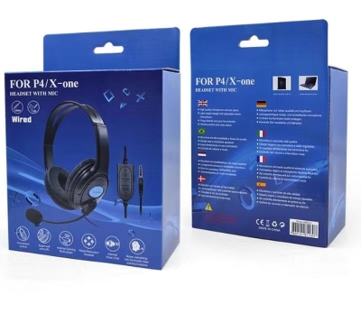 P4/X Large Earphone-Color Box Packaging