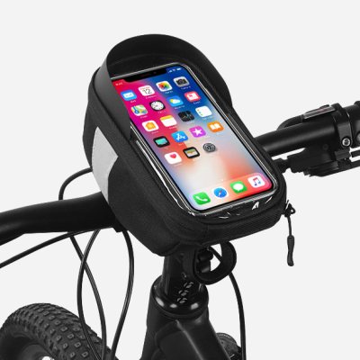 112003 Mountain Bike Touch Screen Bag Bicycle Phone Bag Upper Tube Bag Front Beam Bag Riding Beam Front Bag