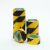 Yongguan 48 Black and Yellow Warning Tape Red and White Floor Logo Landmark Stickers Tape Pvc Yellow and Black Warning Tape