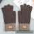 2020 New Knitted Touch-Screen Gloves Women's Autumn and Winter Warm Outdoor Antifreeze Fleece Thickened Korean Style Cute