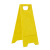 SOURCE Supply Yellow Plastic a Sign A- Shaped Sign Board Caution Slippery No Parking Warning Sign Customized