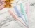 Factory Wholesale New Cartoon Plastic Tail Comb Set Color Comb Home Daily Pick Hair Long Tail Couple Combs