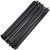 Zipper Tie 14 Inches (100 Packs) 80 Pounds Automatic Locking Cable Tie Heavy Tie Black