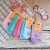 Comfortable and Considerate Thick Women Socks Combed Cotton Candy-Colored Female Socks