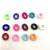 Factory Direct Sales Children's Elastic Cashmere Cotton Yarn Towel Ring Head Ring Rubber Band
