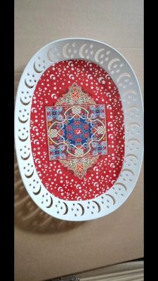 Foreign Trade Ramadan Tray Muslim Holiday Pattern Tea Tray