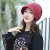 [Hat Three Ways to Wear] Hat Female Autumn and Winter Korean Students All-Match Casual Confinement Fashion Hoodie Neck Warmer