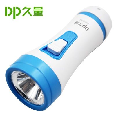 Dplong Volume DP-9142 Rechargeable LED Long-Range Super Bright Household Portable Lighting Flashlight Single Light 2-Speed Wholesale