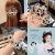 Qi Wei Same Product Pearl Bow Hair Rope Pairs Ponytail Hair Ring Headdress Internet Celebrity Girls' Hairpin Head Clip Hair Accessories Hairpin