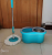 Automatic Mop Bucket Rotating Hand Washing Free Mopping Gadget Home Lazy Mop