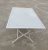 130x80cm Rectangular Foldable Glass Table Casual Garden Balcony Portable Table and Chair Wholesale