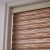Pastoral Jacquard Soft Gauze Curtain Shading Louver Curtain Double Layer Day & Night Curtain Bathroom Office Living Room Shutter
