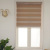 Double-Layer Day & Night Curtain Shutter Solid Color Full Shading Soft Gauze Curtain Finished Bathroom Kitchen Home Solid Color Lifting Curtain