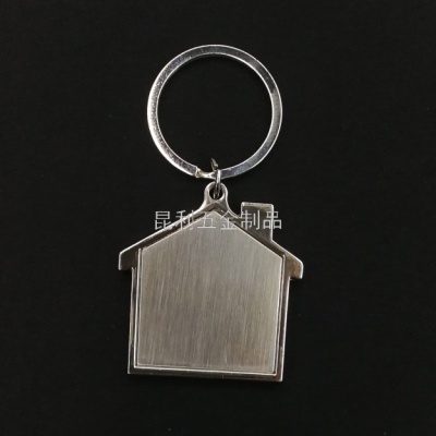 Alloy House Keychain Advertising Gifts Promotional Gifts Fashion Boutique Hanging Keychain