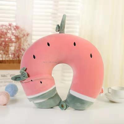 Creative Cute Fruit Eye Mask U-Shape Pillow Factory Direct Sales