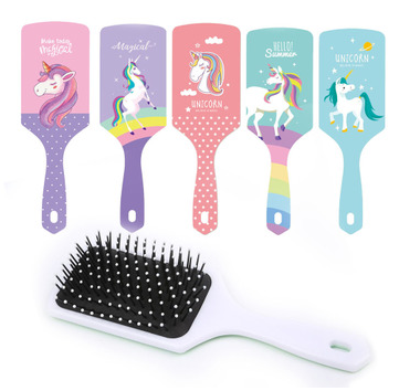 new cross-border abs hairdressing comb plastic comb creative cartoon airbag comb