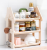 Small House Shelf Kitchen Table Three-Layer Seasoning Bottle Seasoning Rack Desktop Storage Rack Layered Bathroom Organizing Shelves