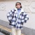 Korean Version of the Loose Short Plaid Cotton Female Short-Height Winter Clothing Cotton Coat 2020 New Fashionable Warm Padded Jacket