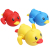 Baby Bath Toys Swimming in Water Duck Cute Wind-up Spring Little Duck Bathtub Game Parent-Child Interaction Props