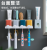 Creative Toothbrush Holder Bathroom Rack Punch-Free Wall-Mounted Bathroom Storage Rack Wall-Mounted Color Free Combination