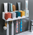 Creative Toothbrush Holder Bathroom Rack Punch-Free Wall-Mounted Bathroom Storage Rack Wall-Mounted Color Free Combination
