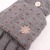 New Men's Half Finger Thermal Gloves Knitted Flip Five Finger 12 Years Old to Adult Student Writing Factory Direct Sales