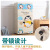 Cartoon Storage Box Storage Cabinet for Babies and Children Baby Wardrobe Extra Large Plastic Drawer Thickened Five-Bucket Cabinet